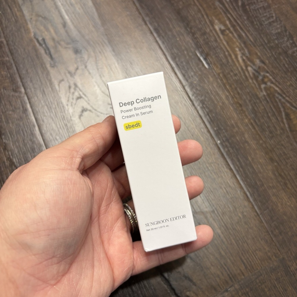 SUNGBOON EDITOR DEEP‎ COLLAGEN POWER BOOSTING CREAM IN SERUM●1.01 FL.OZ - BNIB